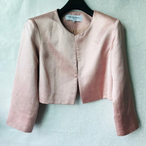 Gerard Darel Women's Pale Pink Jacket Size : 36 Pre- Owned - Picture 1 of 7